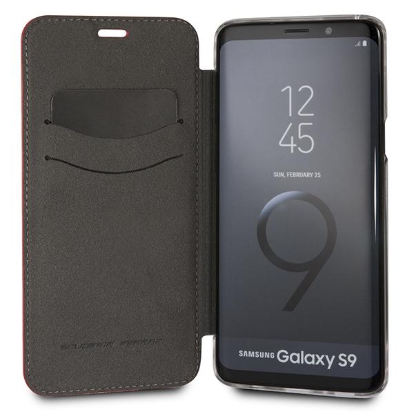 Flip Case for Samsung Galaxy S9 Ferrari Red Urban