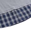 Women's Spring and Autumn Plus Size Lapel Plaid Long Sleeve Slim Top Shirt