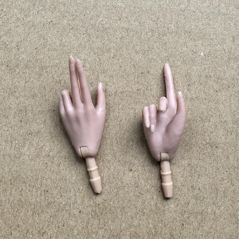 1/6 MENGF Doll Replacement Hands Feet For 30cm Dolls Toys DIY Accessories