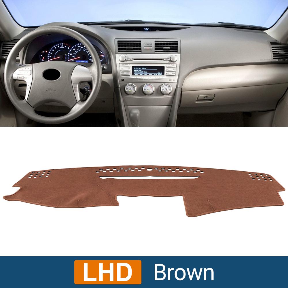 For Toyota Camry XV40 40 2007 2008 2009 2010 2011 Car Dashboard Cover Avoid Light Pad Anti-UV Carpets Non-Slip Mat Accessories