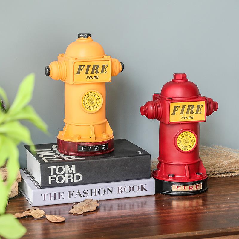 Vintage American British Industrial Style Fire Hydrant Home Decor Creative Prop Bar Display Ornament