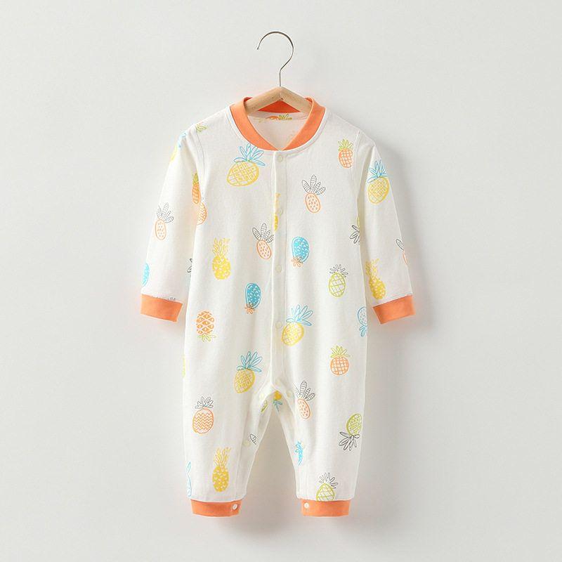 In-Stock Newborn Baby Romper Spring/Summer/Autumn Set Clothing Newborn Sleepwear Unisex Baby Onesie