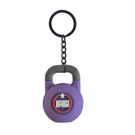 Sports Keychain Pendant Decorative Kettlebell Dumbbell Design Keyring Car Keys Bags Backpacks Accessory