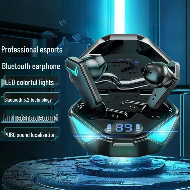 X15 Bluetooth In-Ear E-sports Headset: High-Quality Sound, Long Battery, Comfortable Fit, for Accurate Audio Positioning.
