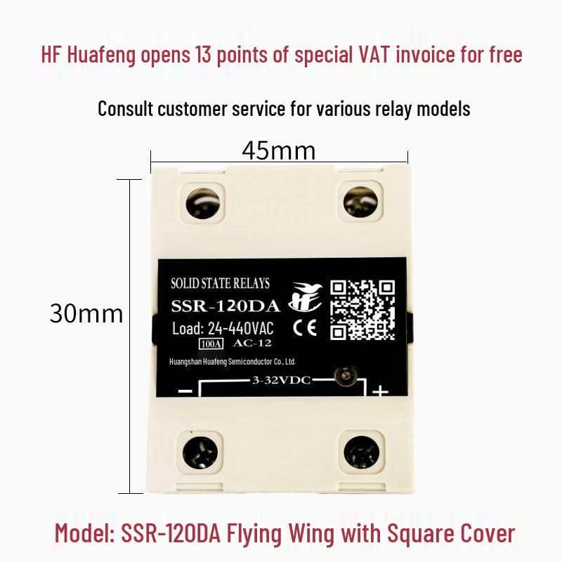 Releu cu stare solidă monofazat SSR-40DA Control DC/AC MGR-1D4840