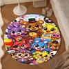 Five Nights Party Round Rug for Livingroom,Bedroom, Palyroom, Chair Rug, Area rug, Circle Carpet, Large Size Decor Fan Christmas gift
