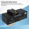 12V Relay, Radiator Cooling Fan Relay, 12V Relay, Cooling Fan Control Module Relay, Electric Fan Relay Kit 1J0919506M 12V ABS