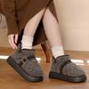 2025 New Cotton Slippers Winter Indoor Home Comfort Thick-soled Plush Warm Cotton Shoes Outer Wear