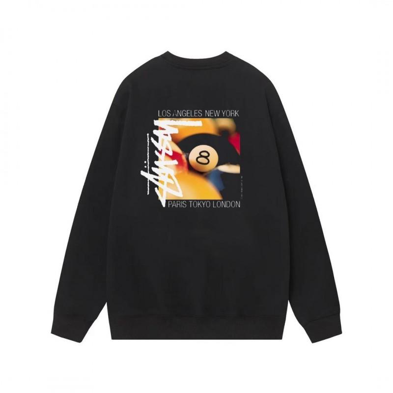 Unisex Oversized Cotton Crewneck Sweatshirt With Letter Dice Print Fall Youth Streetwear