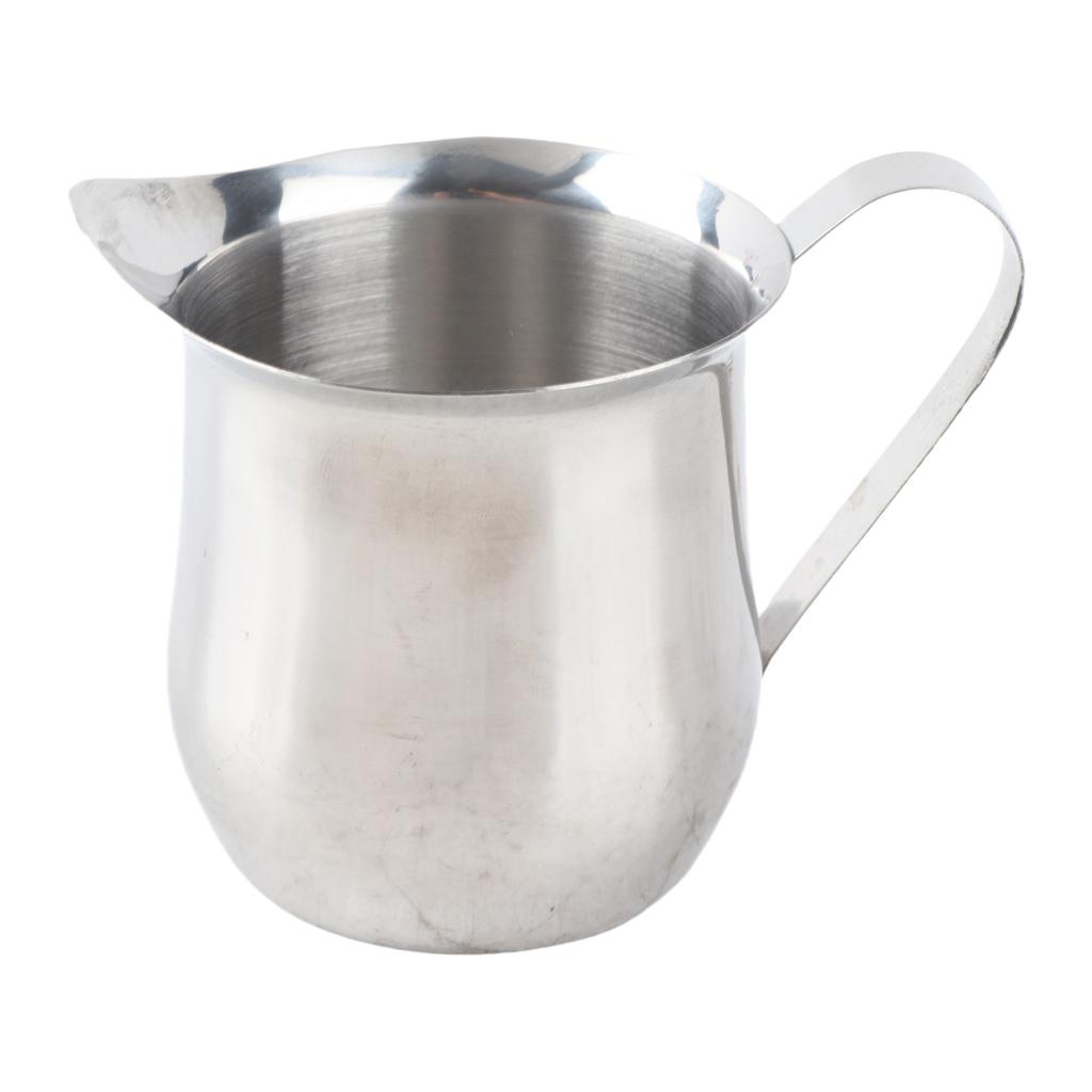 240ml Multipurpose Stainless Steel Milk Frothing Pitcher Cup Latte Art Kitchen Jugs Mug