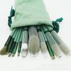 Set da 13 Pezzi di Pennelli Morbidi per Cipria Libera ad Alta Lucentezza Set di Pennelli per Ombretto Trucco Strumenti di Bellezza