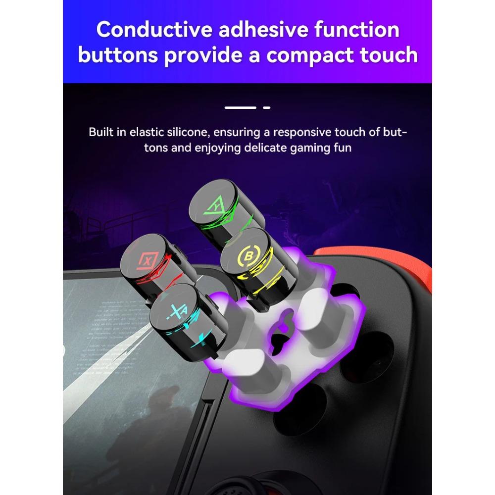 Wireless BT Stretchable Game Controller for Android IOS Phones PC Devices Gamepad Joystick for PS4 PS5 Switch Xbox Console