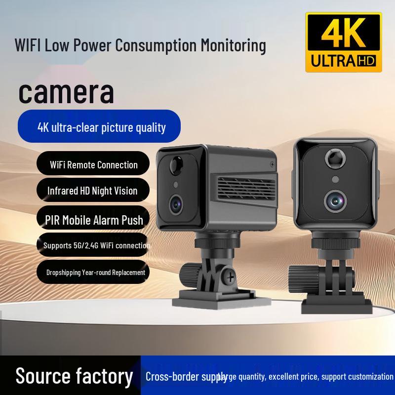 S6 Wireless 4G Surveillance Camera: Ultra-Clear HD Night Vision with Low Power Consumption