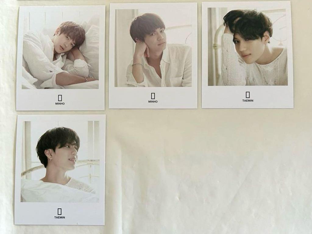 [USED] SHINee Polaroid Postcard Set Official