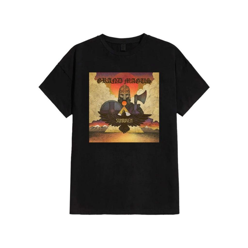 Švédská kapela Grand Magus Tričko Heavy Metal Doom Metal Tričko Pánské Dámské Oversized Y2k Krátký rukáv Bavlna Měkké Dámské Pánské Oblečení