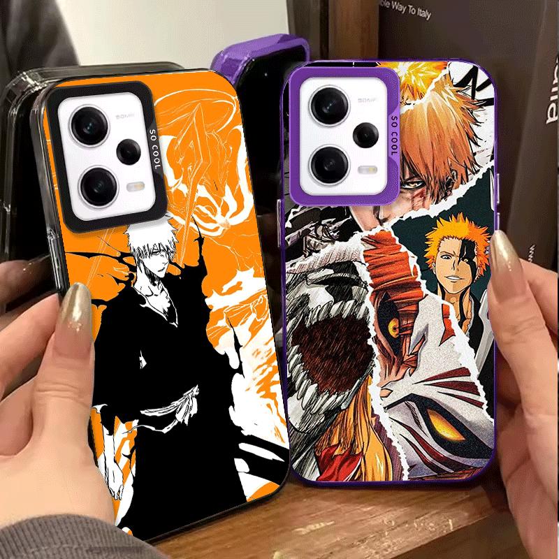 Bleach Kurosaki Ichigo Soft Phone Case for Xiaomi Redmi Note 13 14 15 Pro Plus 12S 12 11S 11 11T 10S 10 Shockproof Cover Back Sh