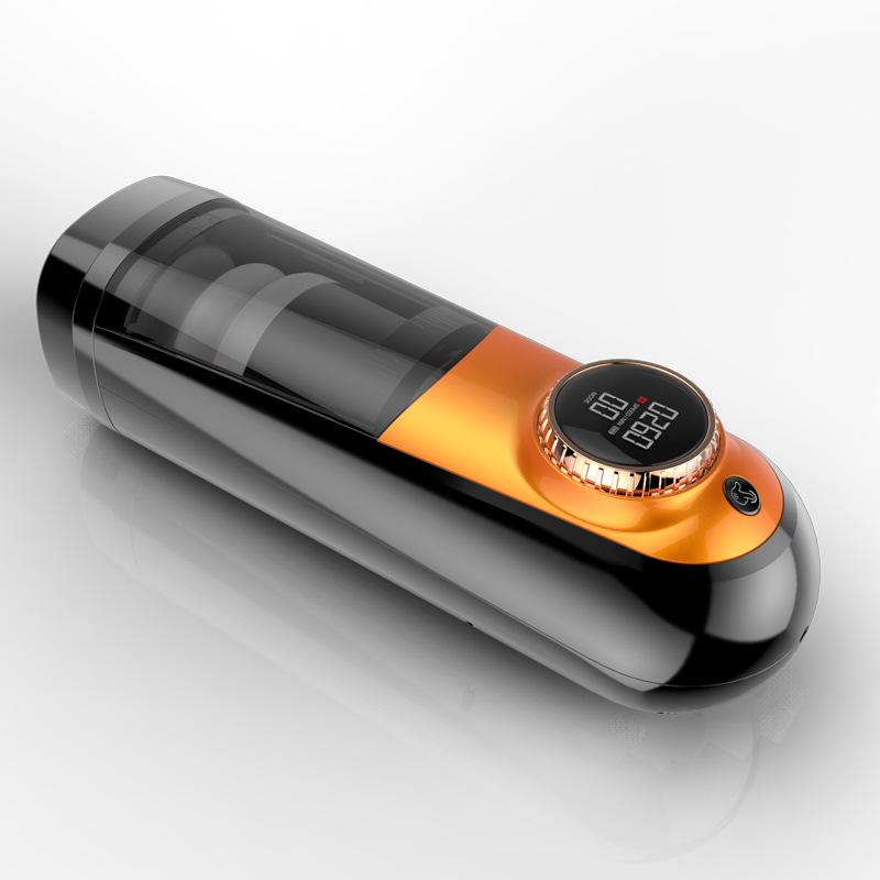 New Male Automatic Sucking Masturbators Cup For Men Telescopic Thrusting Vagina Vibrator Blowjob Oral Masturbation Machine Sex Toys