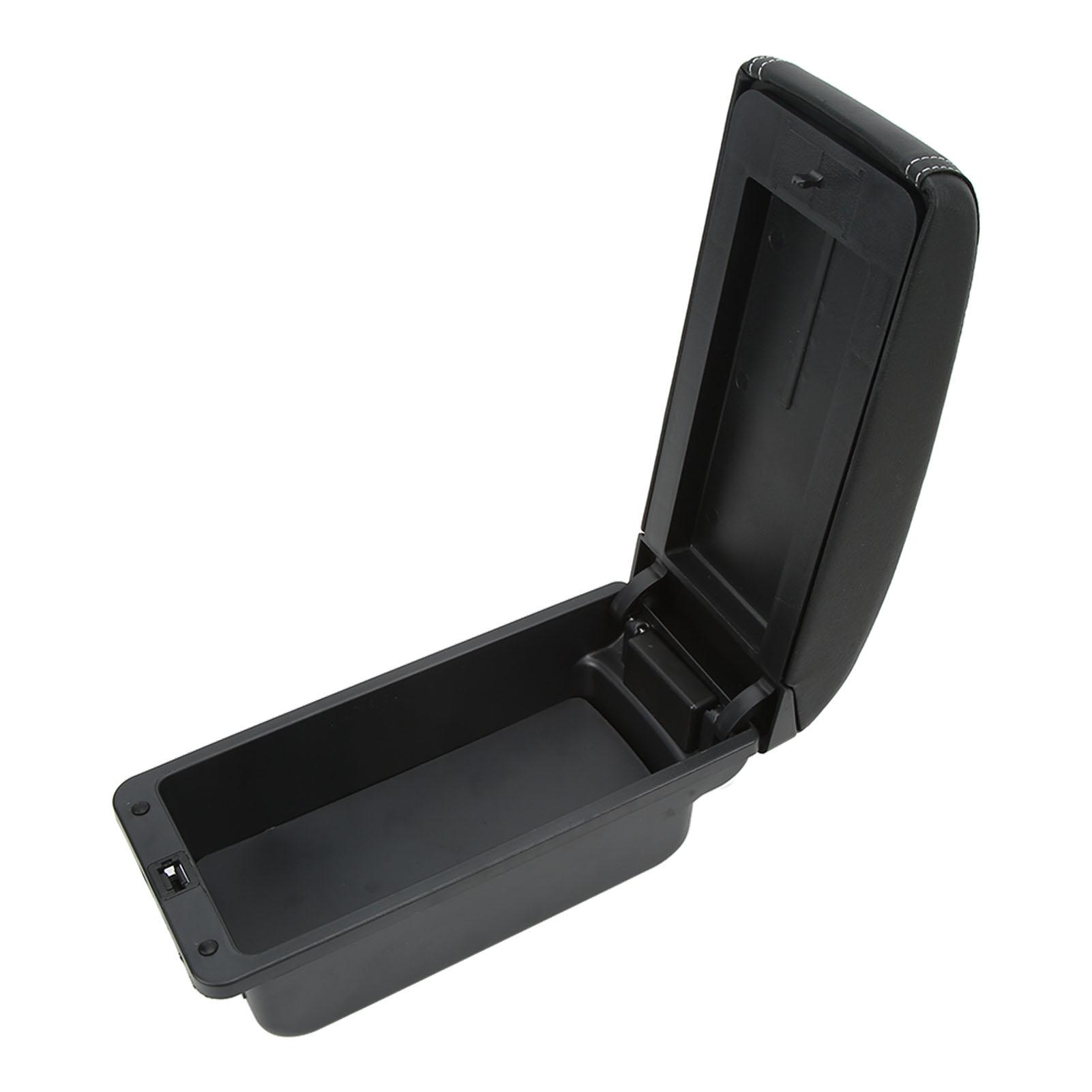 

Автомобильный подлокотник из искусственной кожи снимает усталость рук, центральная консоль, контейнер для замены