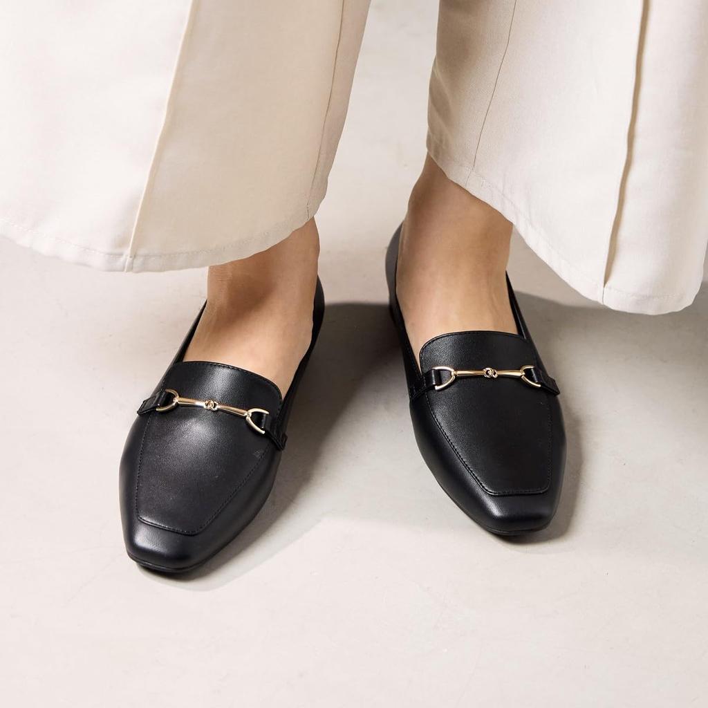 HIMIKO Himiko Bit motif loafers 640003 Black 250 / / /