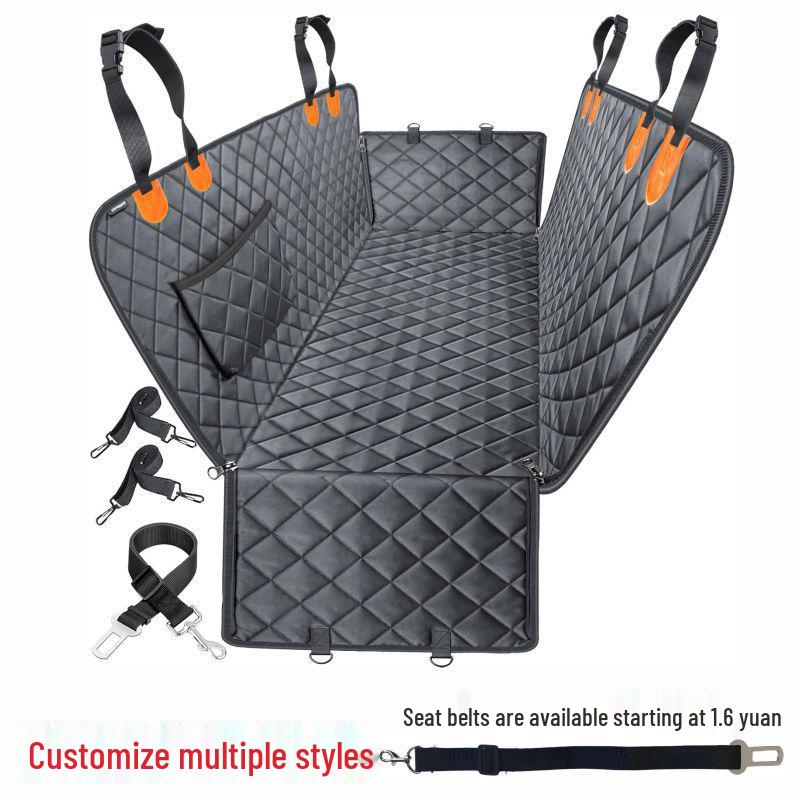 Waterproof Rear Seat Pet Hammock & Protector