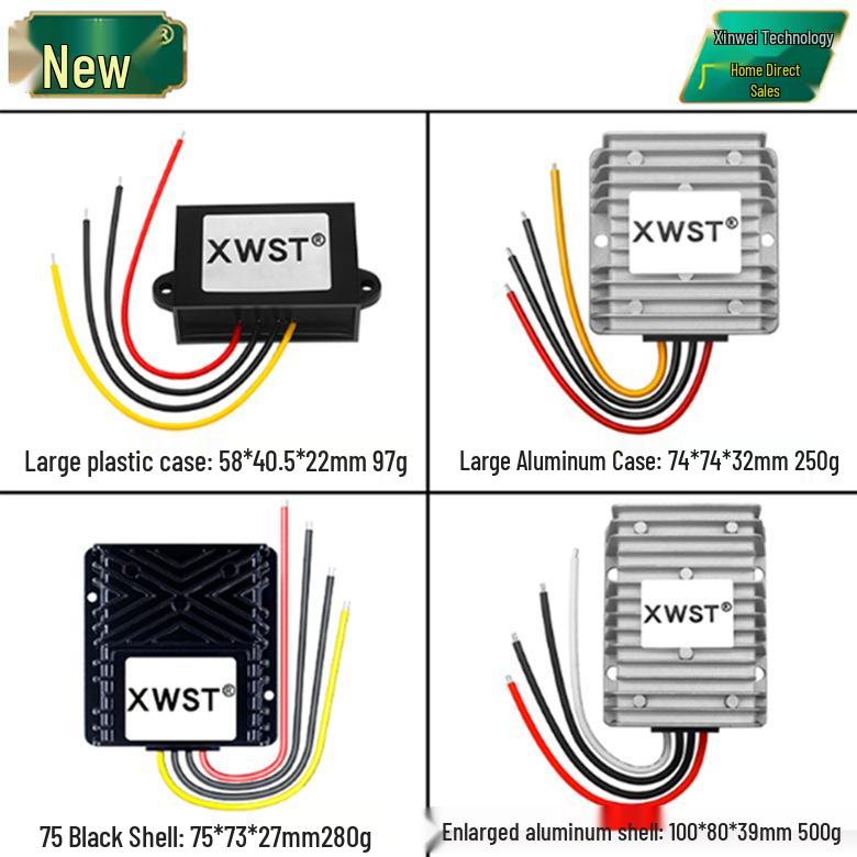 20-90V auf 12V DC-DC Abwärtswandler 24V/36V/48V/60V/72V auf 12V Buck-Modul