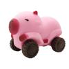 With Wheel Capybara Squeeze Toy High Elasticity Cute Pinch Toy Capybara Fidget Toy  Practical Jokes