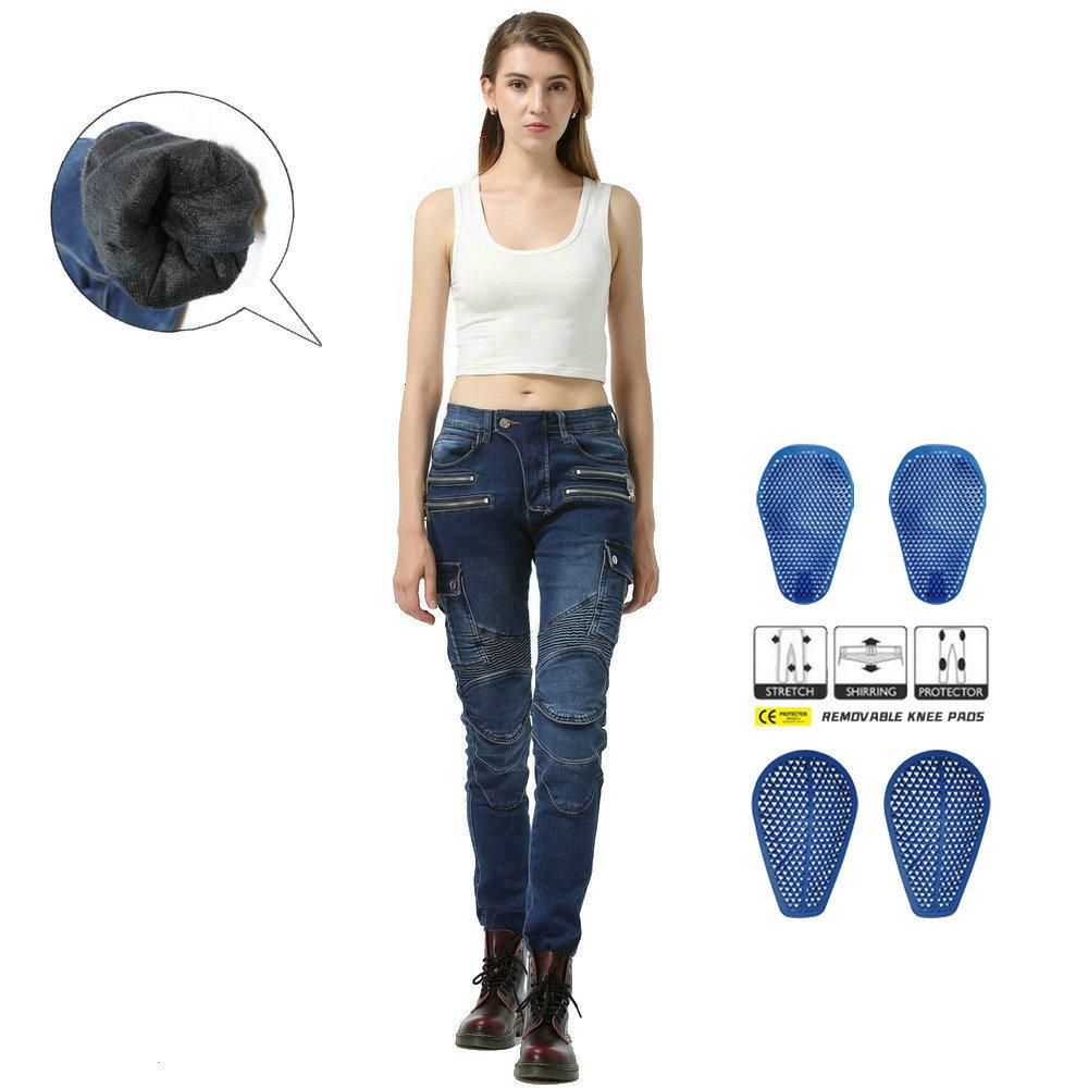 

LOONG+BIKER+ Рыцарские джинсы+Мотогонки и брюки для защиты от падения с высоты+Силиконовый протектор XXS синий