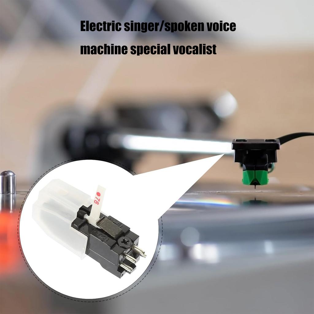 Diamond Tip Record Player Needle Phonograph Part Needle Replacement Turntable Styluses Suitable for Record Players