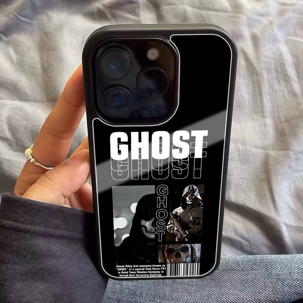 C-Call Of D-Duty Anime Phone Case For Iphone 17 Air 16 15 14 13 12 11Pro Max Plus Hard Plastic PC+TPU Cover