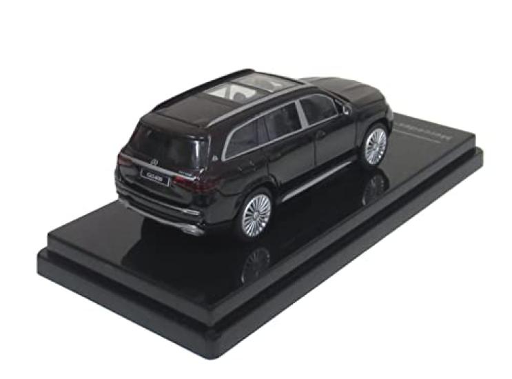JADI GLS Obsidian Red LHD scale model PA55304 Mercedes-Maybach Black/Rubellite 1/64