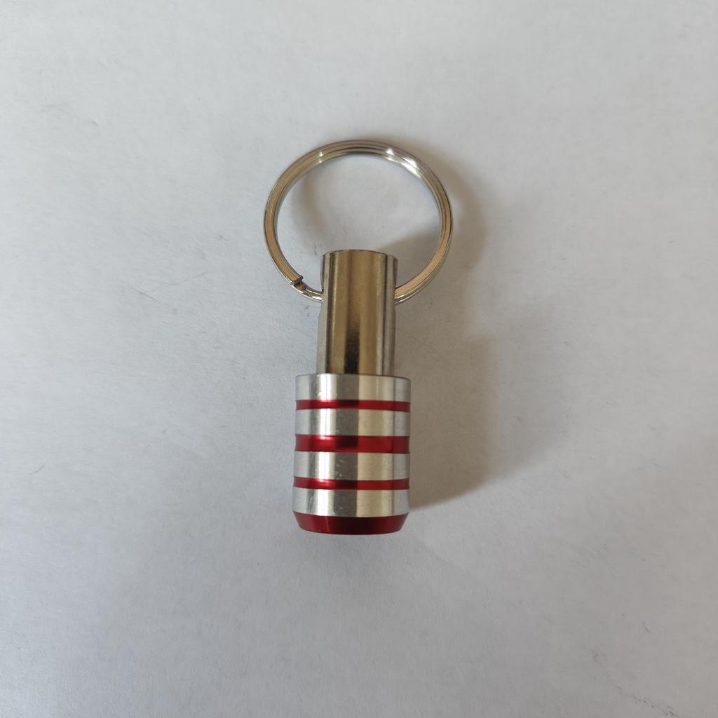 5-Piece Colorful Keychain Quick-Change Extension Rod Set 1/4" Hex Shank Screwdriver Bit Quick-Release Socket Adapter for Mountaineering E18