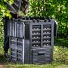 KADAX Composter Black Modular Garden Frost-resistant Fertilizer Tank 360L