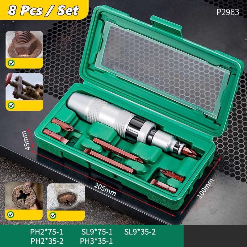 Xiaomi Impact Screwdriver Hand Manual Reversible Impact Driver Set Extractor Durable Remove Disengage Rusted Fasteners Or Frozen Bolts