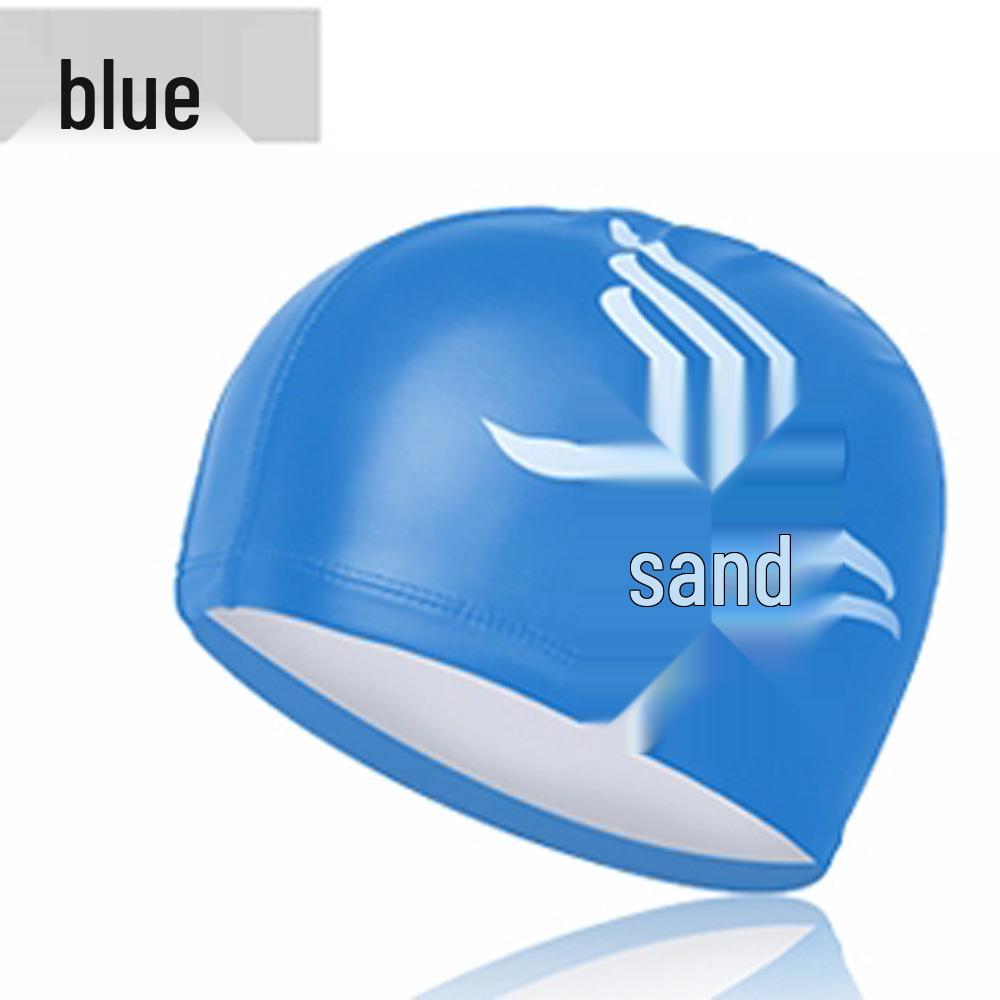 Shen Yu Waterproof Elastic Swim Cap with Ear Protection for Long Hair - Unisex, Non-Tight, Multi-Color