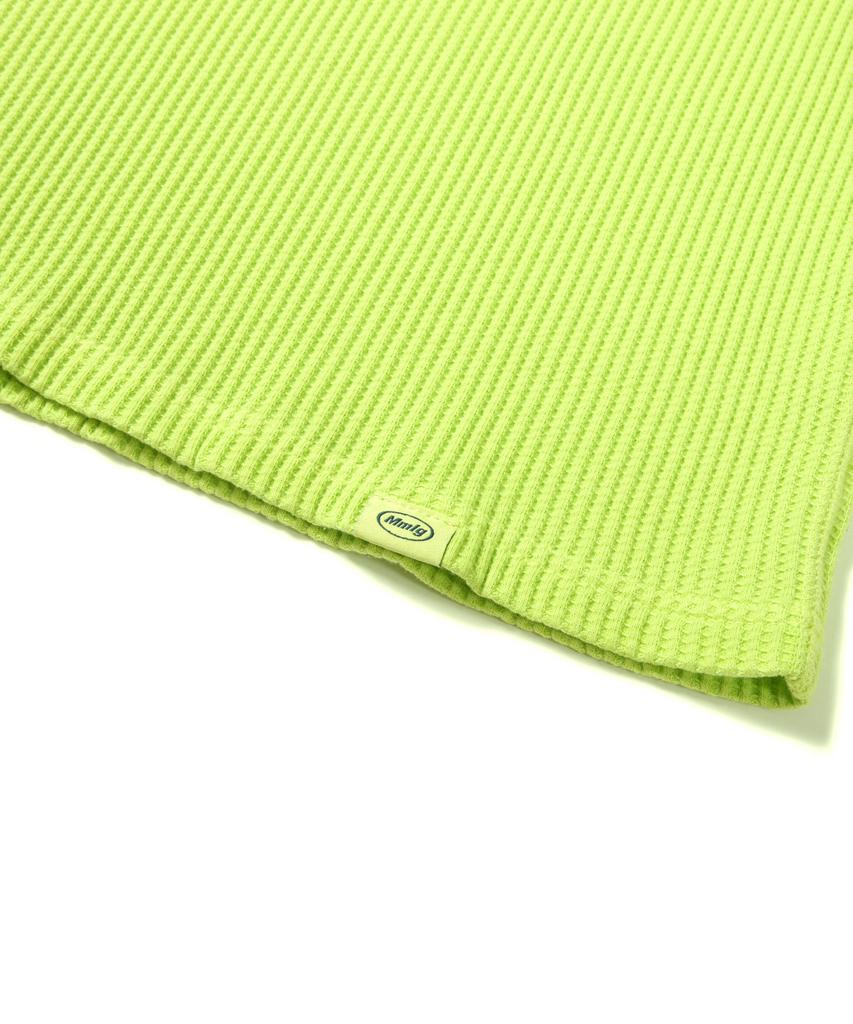 MMLG Dyed Waffle Lsv-T (Lime)
