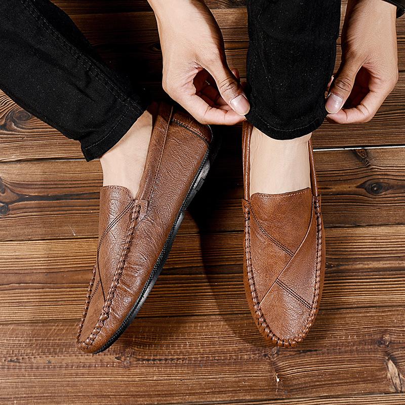 Men's Comfortable New Driving Shoes Casual Flats Breathable Non Slip party Loafers Comfortable Walking Fashion  men's shoes