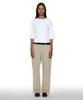 PARTIMENTO WOMEN Pwc Henley Neck Three-Quarter Sleeve Tee_White