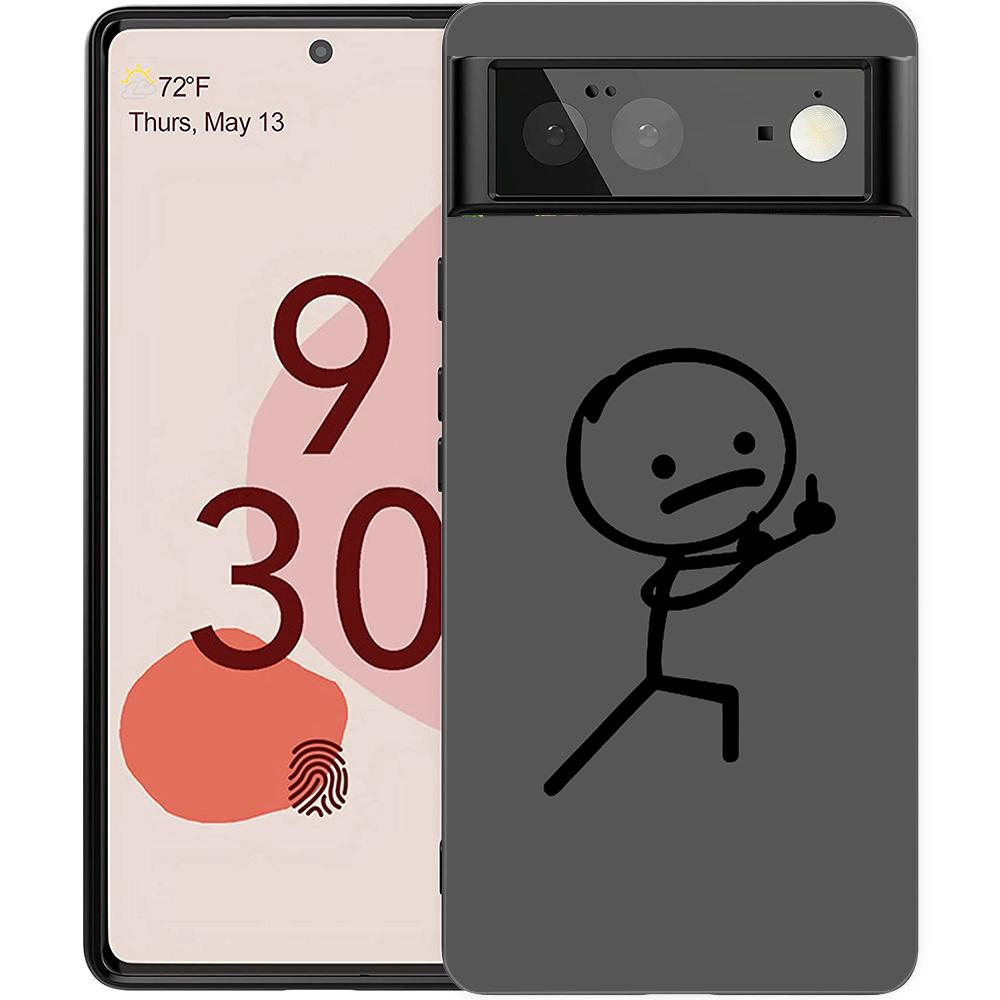 Matchman Cartoon Phone Case Cover for Google Pixel 8 7 6 7A 6A Pro 5G Shockproof Silicone Soft 9 Pro XL 8 Pro 5G Shell Coque Bag