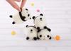Hamanaka Wool Felting Easy First Aclaine Butt Face Kit, & Cute, Panda, H441-554