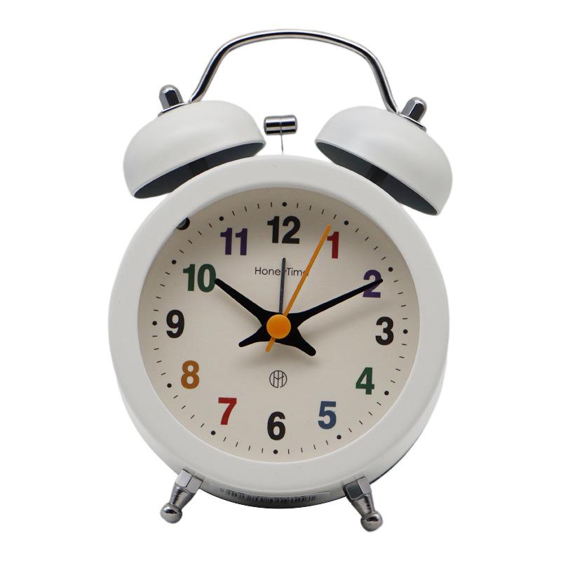 Wake Up Small Alarm Clock To Wake Up Students with A Loud Volume Meter Alarm Clock for Children, Junior High School Students and High School Students