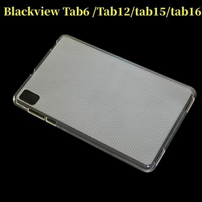 Blackview Tab6 Hülle: Transparent, Sturzsicher, Weiche Silikonhülle für Tab12/15/16