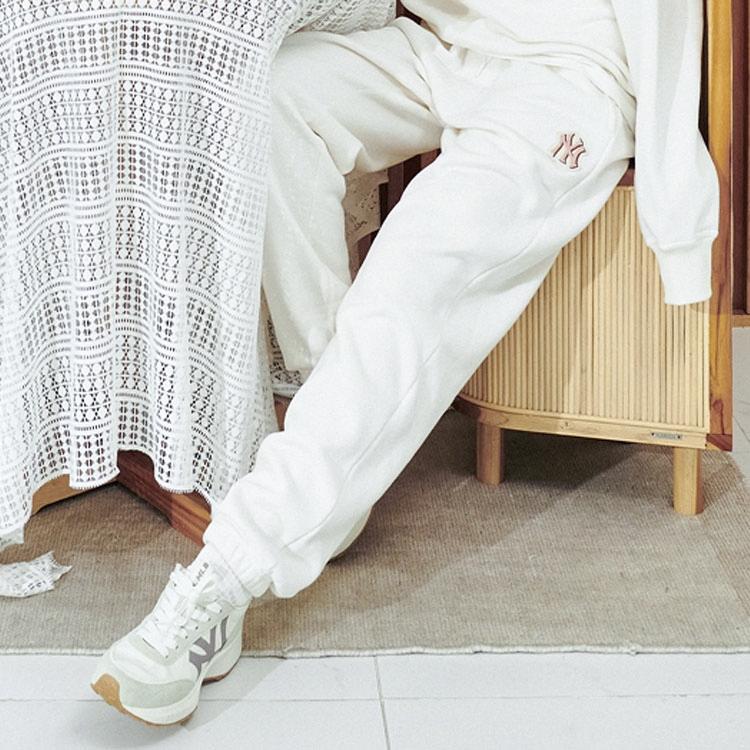 New MLB New York Yankees Knitted Sweatpants Men's White 3APTB0626-50CRS