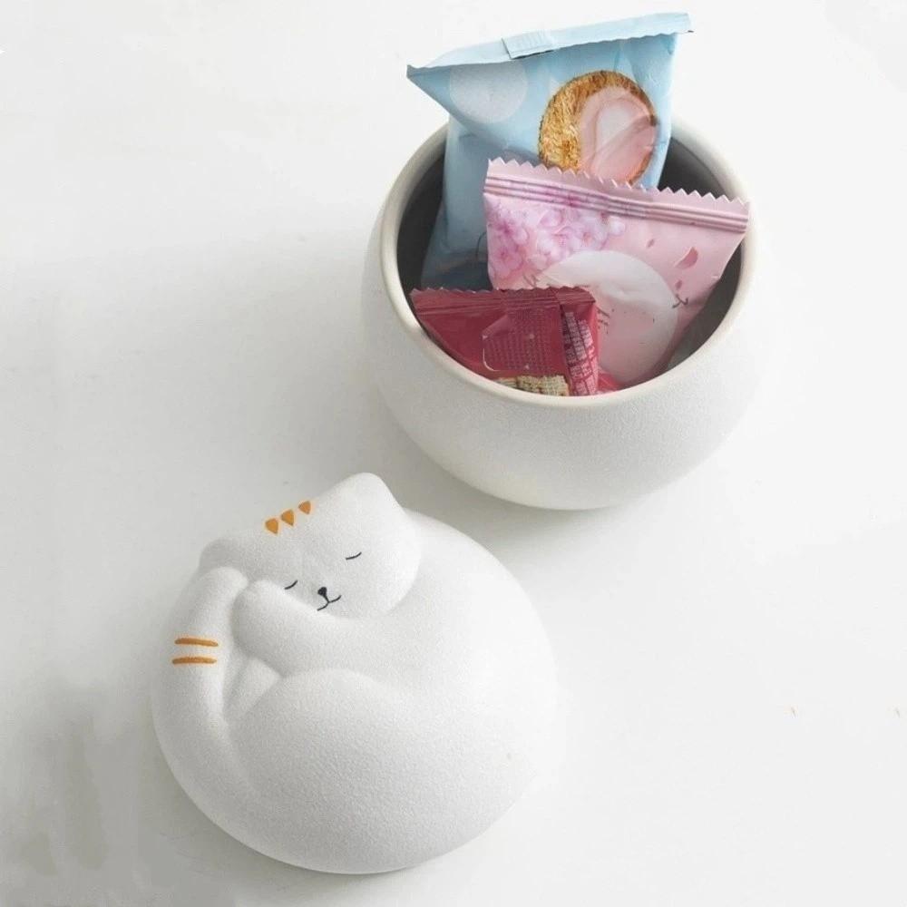 Cartoon Tea Canister Moisture Resistant Coffee Sealed Jars Food Storage Container  Gifts