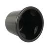 Cup Holder Plastic Recessed 1 Pcs 90*80mm ABS Black