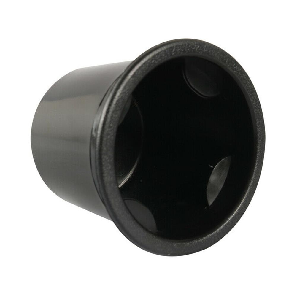 Cup Holder Plastic Recessed 1 Pcs 90*80mm ABS Black