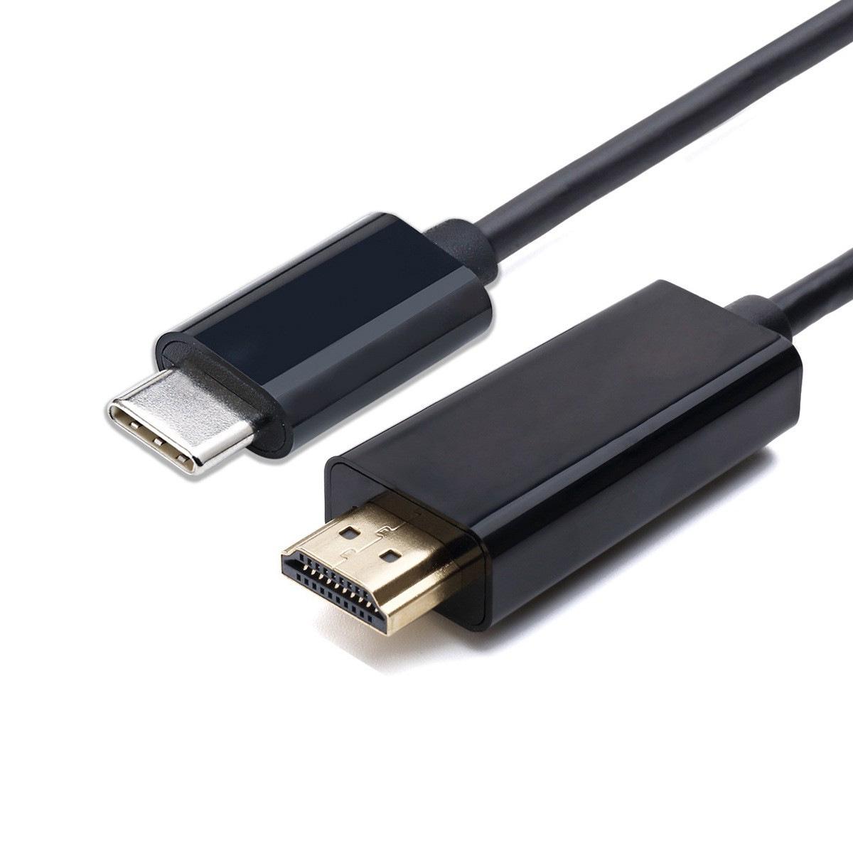 

Кабель-переходник USB-C - HDMI длиной 1,8 м для ноутбука и монитора