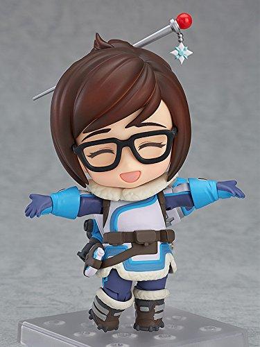 Nendoroid Overwatch Mei Classic Skin Edition Painted Movable Figure Non-scale ABS&PVC
