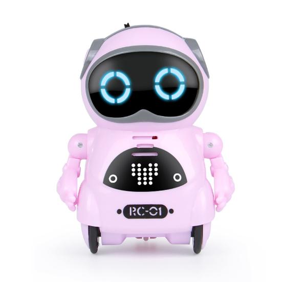 Mini Pocket Robot Voice Control Chat Record Sing Dance Interactive Kids Toy