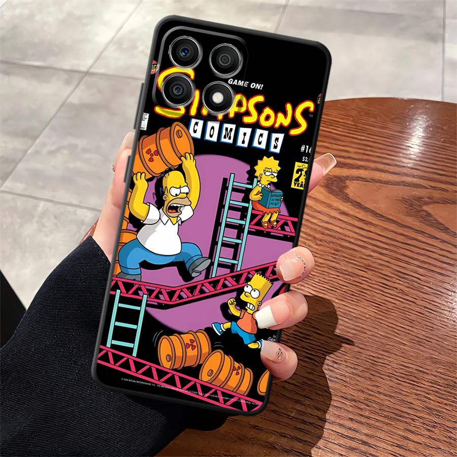 Funda Phone Cover Case for Honor 70 X9c X9 90 Lite X8 X7a X9a 8X Fun S-simpsons