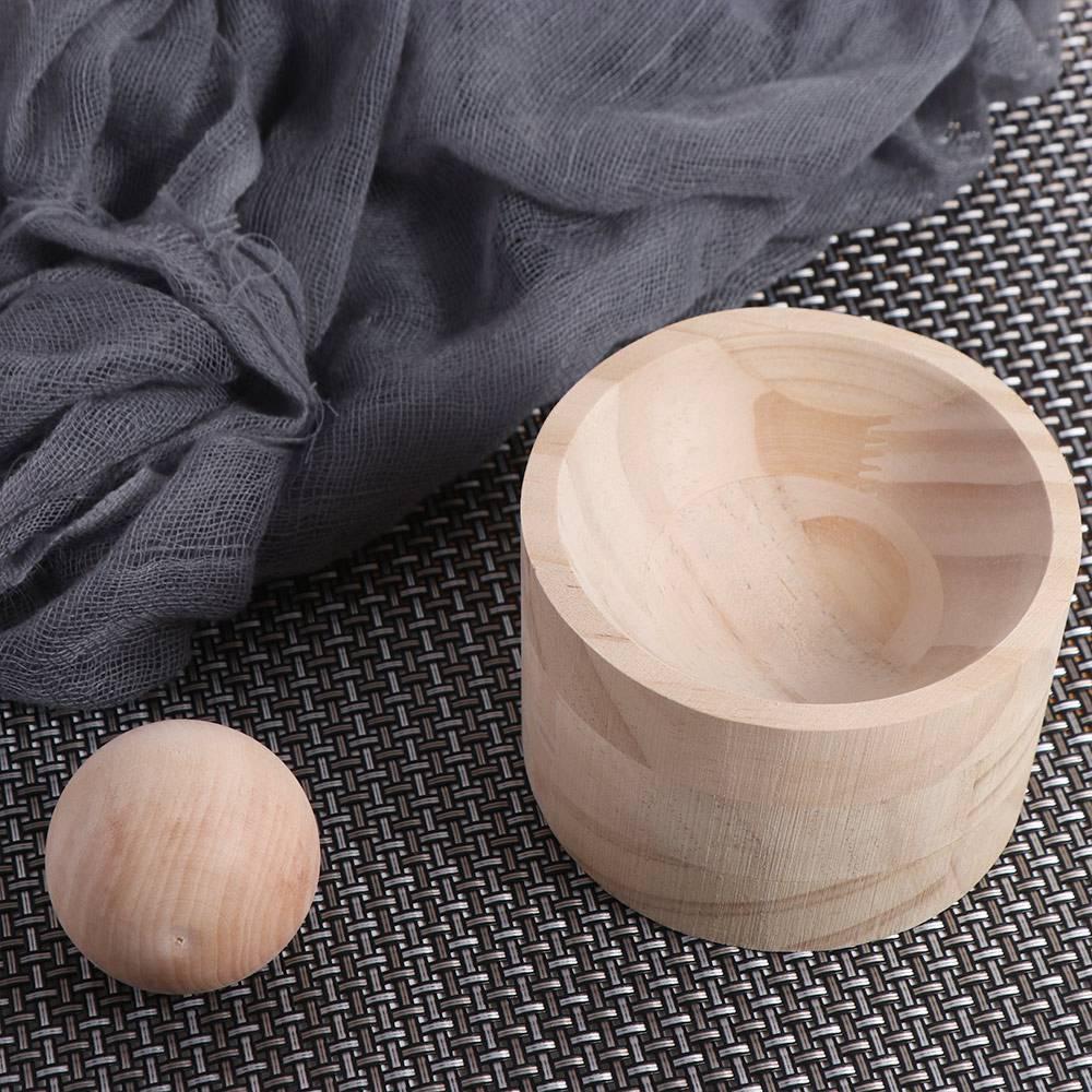 Wooden Dumpling Wrapper Making Mold Dough Press Tool Dumpling Skin Pressing Tool  Corn Cake